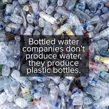 When nature gives you water, water bottle companies add plastic and charge $2.99