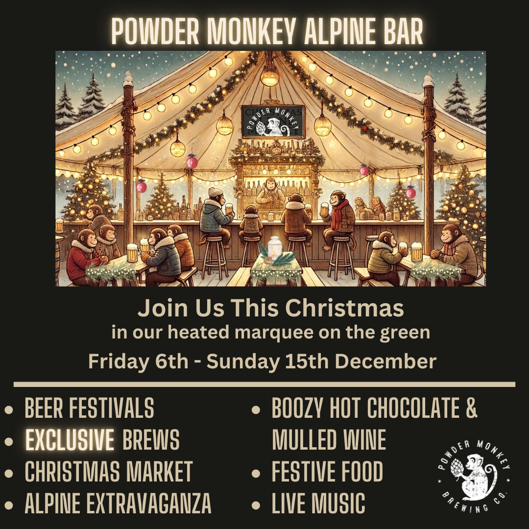 pssst..........look what festivities we have coming this Christmas in our heated marquee on the green, keep your eyes open for announcements next week (can you guess what this could be?), don't forget to mark this in your calendar..... 😀🎅🎄⭐️🍺🍻🎉🐒🐵