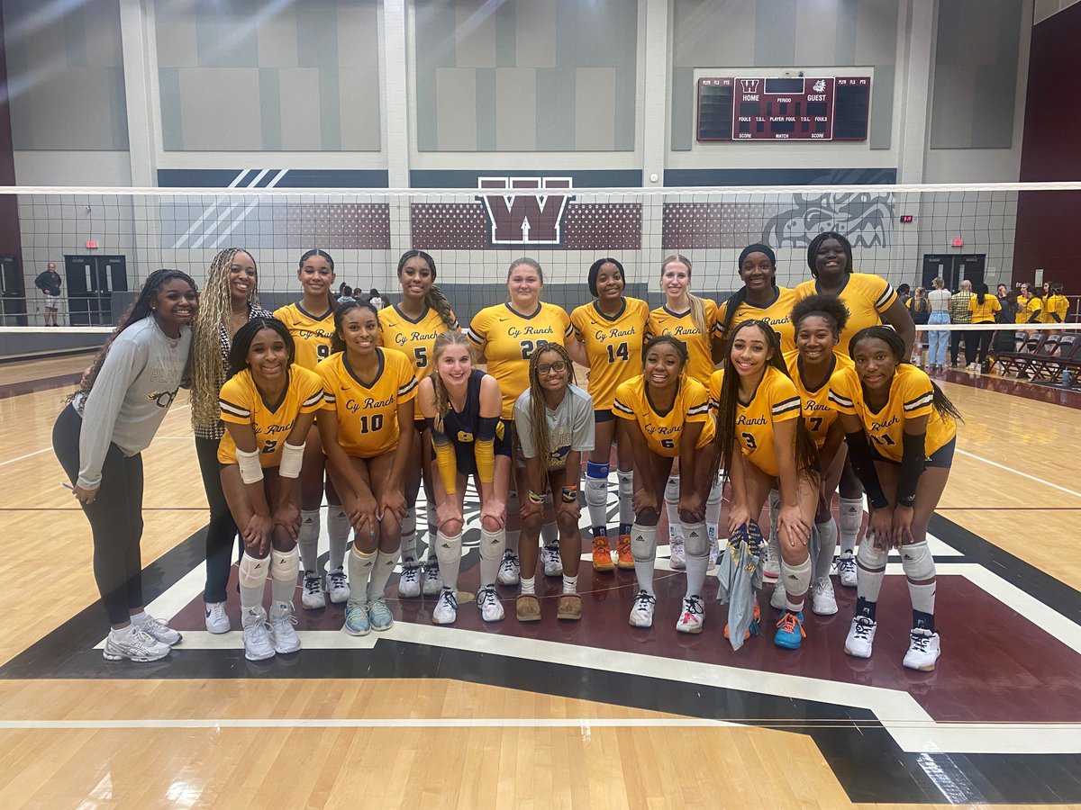 <a href="/CyRanchVball/">Cy Ranch Volleyball</a> are your 15/16-6A Bi-District Champions after defeating Klein Oak yesterday at Waller HS.  The Lady Mustangs won 3 games to 0, and they will now prepare for the Area Round of the UIL Division I Playoffs.