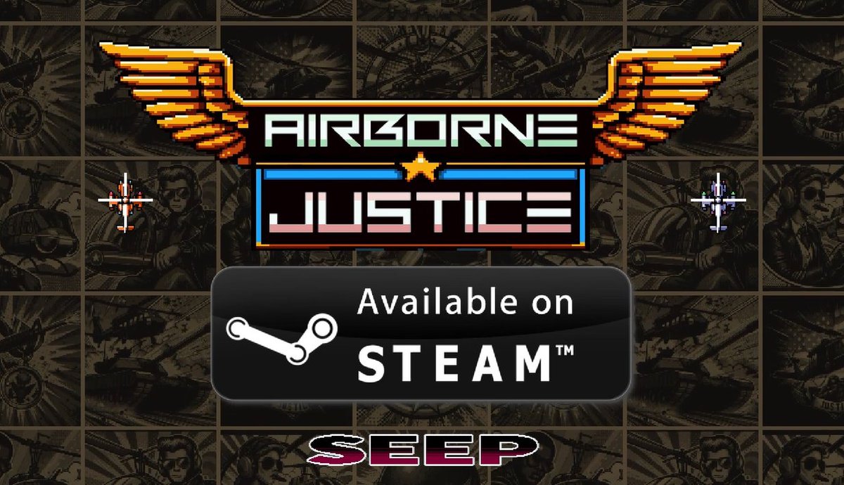SeepProduction's tweet image. 🚁 Airborne Justice is now live on Steam! Begin your journey through the skies in a combat helicopter and dive into intense shoot 'em up action: ✨store.steampowered.com/app/3196040/Ai… 🎮

#Steam #RETROGAMING  #SteamRelease #indiegames #pixelart #pcgaming #indie #retrogames #arcade #oldschool