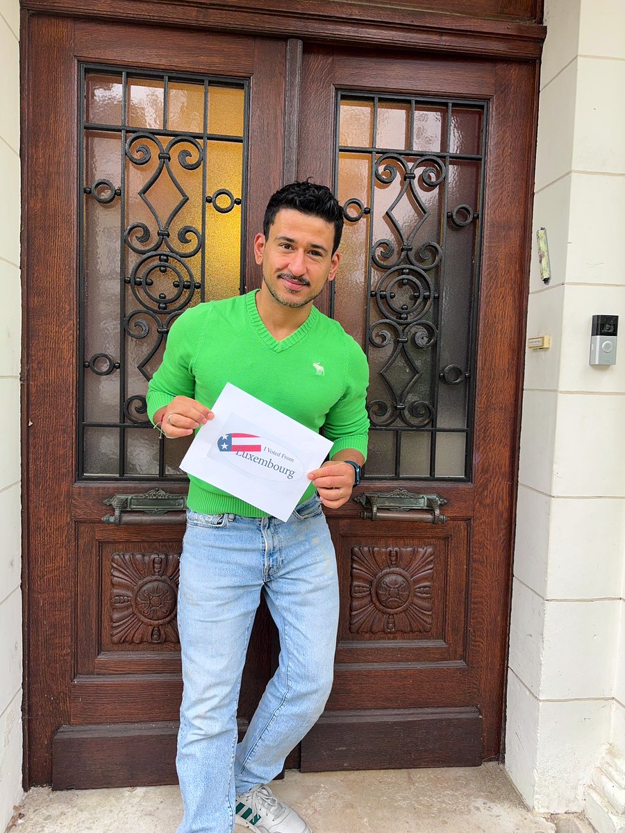 ShalomKon's tweet photo. I Voted from Luxembourg! Today, as millions of people head to the polls, we’re reminded of the power and responsibility that comes with each vote. Every vote is a voice, a hope, and a step toward shaping the future we all envision. https://t.co/UubUcKbznk