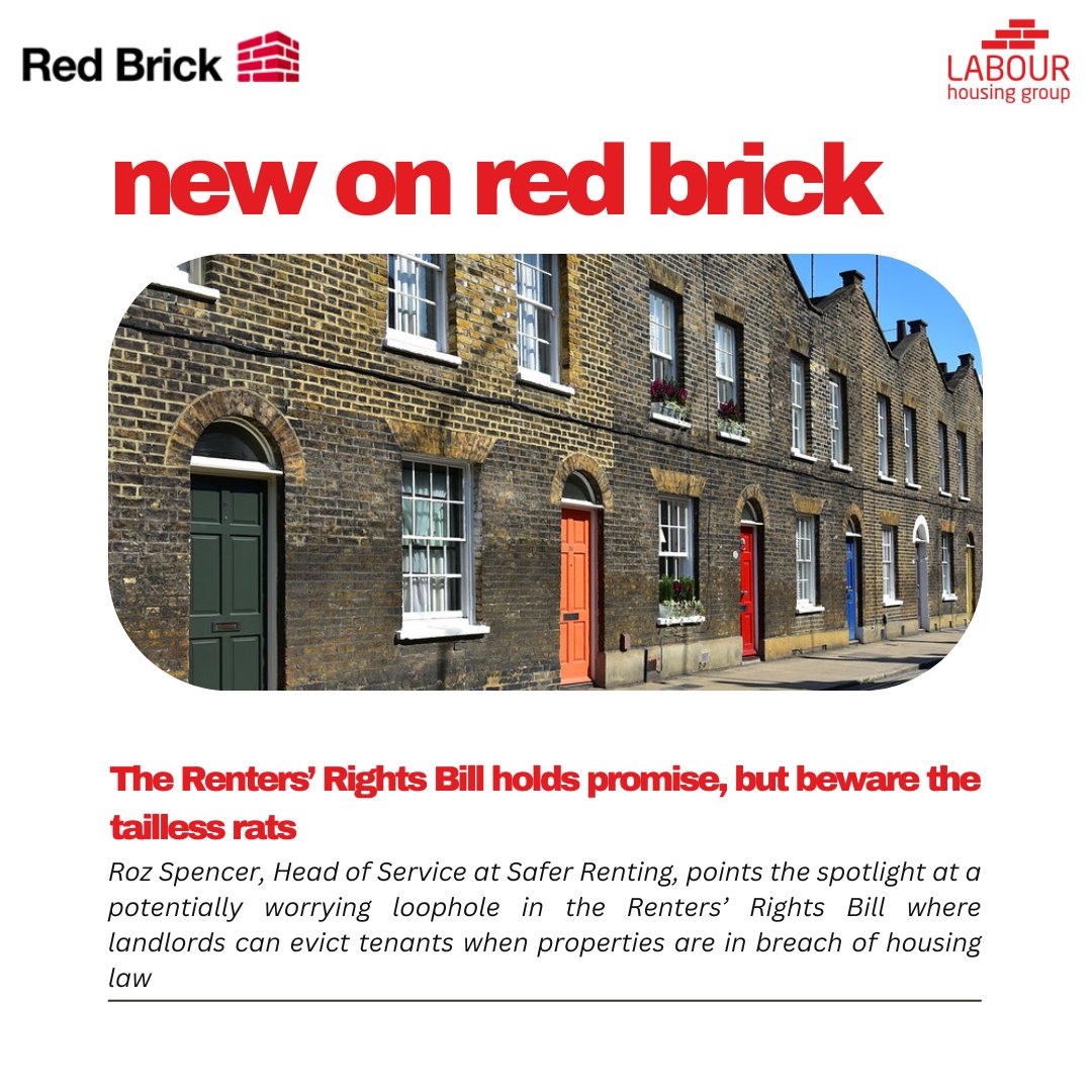 In the latest piece on <a href="/redbrickblog/">redbrick</a>, <a href="/roz_spencer/">Roz Spencer</a> (<a href="/SaferRentingCH/">Safer Renting</a>) warns of a possible loophole in the Renters’ Rights Bill

redbrickblog.co.uk/2024/11/renter…