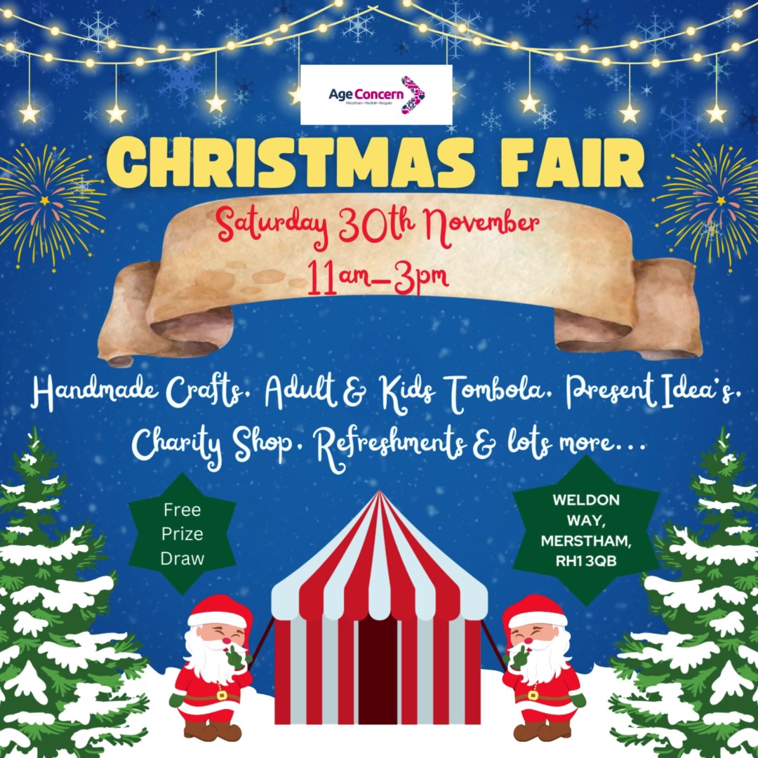 It's that time of year - Come and Support our Christmas Fair and help us raise funds whilst doing your shopping!
#fundraiser #Christmas2024 #donationswelcome #charity