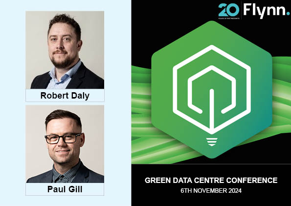 Our team of Robert Daly and Paul Gill will be attending the Green Data Center Conference tomorrow 6th November in the Jaarbeurs, Utrecht. Robert and Paul are looking forward to discussing sustainability initiatives and innovations within the Data Centre sector. 

#FlynnEurope
