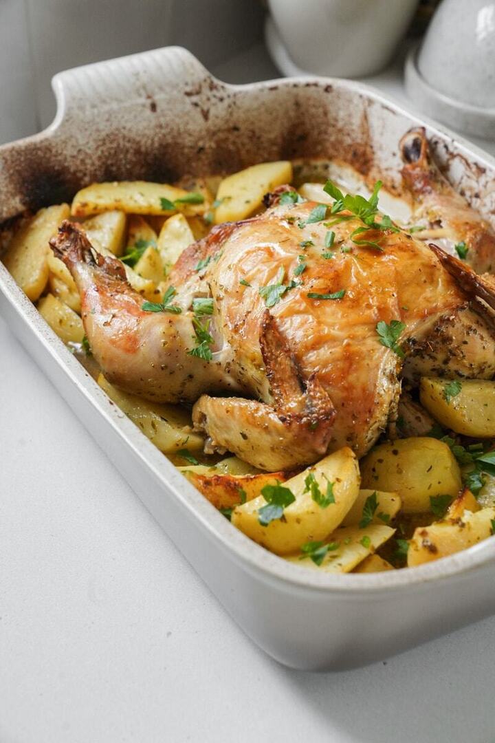 PlantBasedGent's tweet photo. Vegan Inspiration by Maria Koutsogiannis - Whole Roasted Chicken - https://t.co/FEDFePDwIB #vegan #veganInspiration #recipe #food #healthy https://t.co/9YPIBAF5Hl