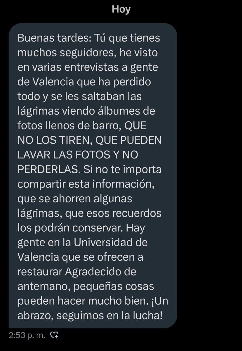 BenderOfuscado's tweet photo. Esto no es urgente, pero sí importante.

No tiréis las fotos manchadas de barro. En la Universidad de Valencia os las pueden restaurar.

Difundid, por favor, que la gente lo sepa. https://t.co/UdW2n4lAQh