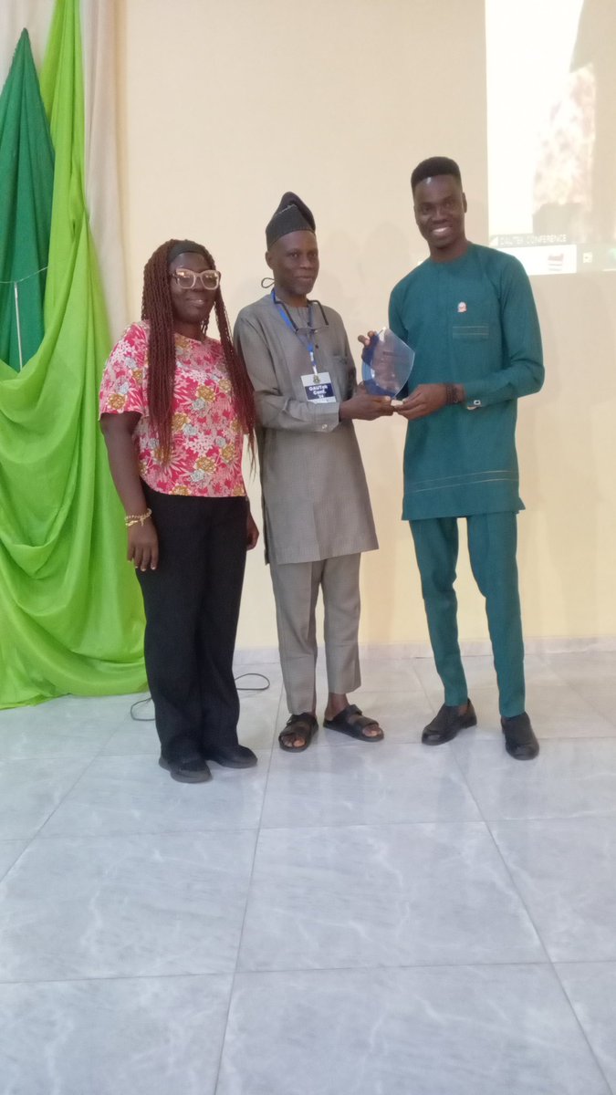 An award was presented to Engr. Daser Adams in appreciation of her contributions to society and the ecosystem. Celebrating excellence in engineering! #CivilEngineering  #Appreciation