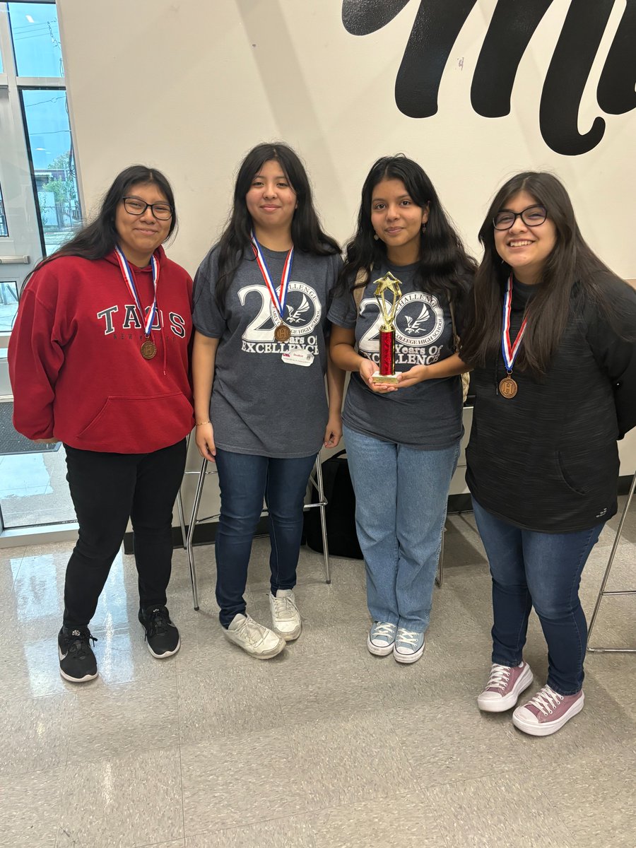 ChallengeECHS's tweet photo. Congrats to all our students who earned second place at UIL Academics! Your hard work and dedication truly paid off. Keep striving for excellence—this is just the beginning! 🏅🏆🦅📚 #UILAcademics #StudentSuccess #ProudMoment https://t.co/vItC6cntfs