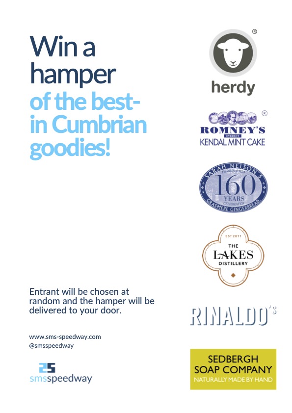 Would you like to win a hamper of the best-in Cumbria goodies? 👀  Speak to our founder and CEO at #EAMasters2024 and scan your badge to enter into the prize draw 🏆  Entrants will be chosen at random and the hamper will be delivered straight to your door 🚪