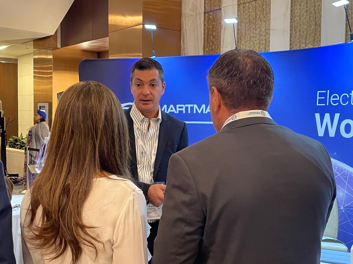 smartmatic's tweet photo. Our representatives are in Washington D.C. joining election management bodies from around the world to learn about the challenges they face and explore how technology help improve election integrity #USEP2024 @IFES1987 https://t.co/RkTXKoniEf