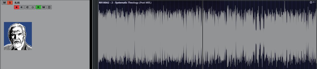 producer_jt's tweet image. #Restoring and #Remastering another seminary lecture by @RJRushdoony for @cr101radio 
 #PostMill #SystematicTheology