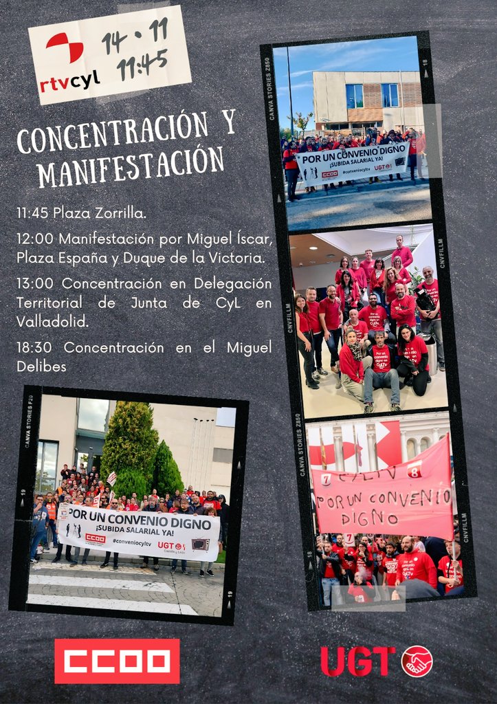 Tercer día de huelga en <a href="/cyltv/">CyLTV</a> a nuestro presidente de <a href="/jcyl/">Junta de Castilla y León</a> <a href="/alferma1/">Alfonso F. Mañueco</a> le da igual y no mueve un dedo , más de 300 familias cobrando una miseria ,sin medios , conciliación ,personal , ni nada que se le parezca. Bajas por ansiedad, compañeros que abandonan la 📺. Vergüenza ajena