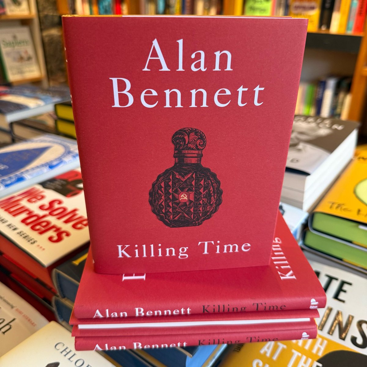 Mr. Peckover, will you be wanting the Foot feller? "
"Not today, thank you. I think I've just found the Holy Grail".
"Well, don't bring it in" shouted Mrs McBryde. "Wash it first"
A gift from Alan Bennett - a brand new story, set in a home for the elderly; a darkly comic treat