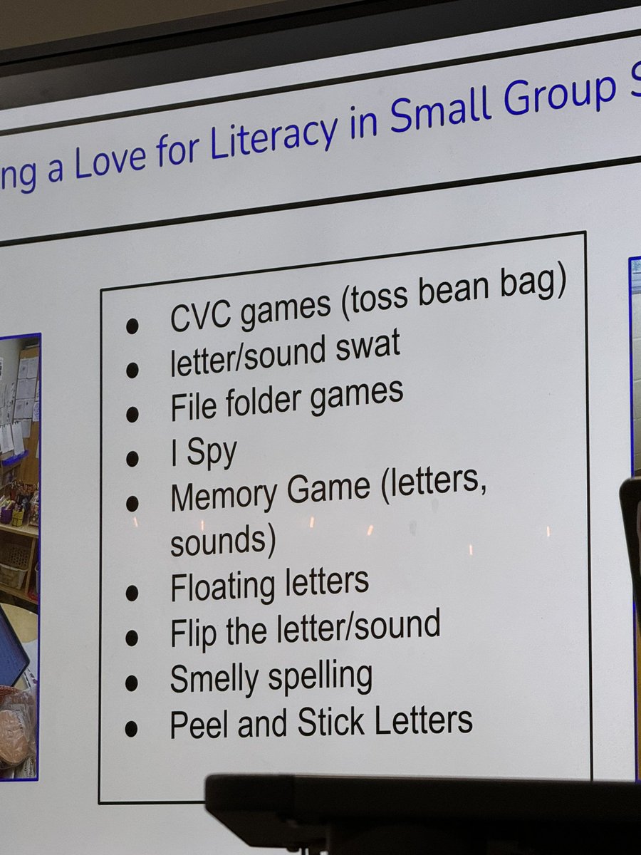 MsDinaMansi's tweet photo. Learning different strategies to help students fall in love with reading! @HMC1Proud  #FallSummit2024 https://t.co/iQ4iHjIP72