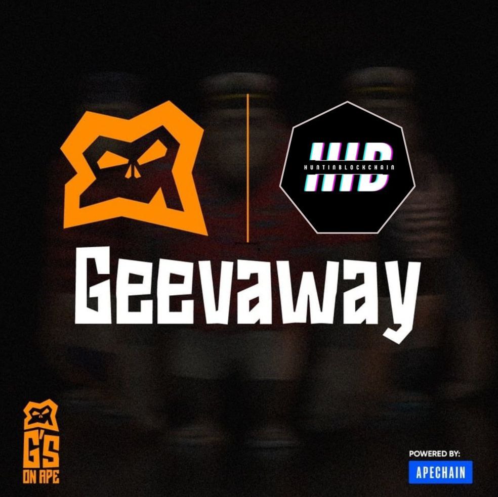 Upcoming Hype mint <a href="/GeezOnApe/">GeezOnApe</a>  by <a href="/RidazLp2/">Rida</a>  &amp; <a href="/Xeer/">Xeer</a> 

🟩GeezOnApe x Hunt In Blockchain Giveaway

3 WL spots to Community

Follow <a href="/GeezOnApe/">GeezOnApe</a>  &amp; <a href="/HIB_BTC/">MrHIB</a> 
Like/Retweet &amp; Comment this Post

Winner will announced  after 6 hours