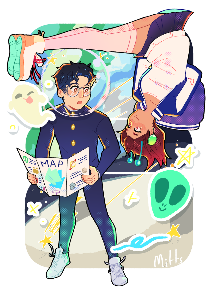 PierrotMitts's tweet photo. 🛸✨Lost?✨👽 #Dandadan #ダンダダン https://t.co/cdugnf8Hkb
