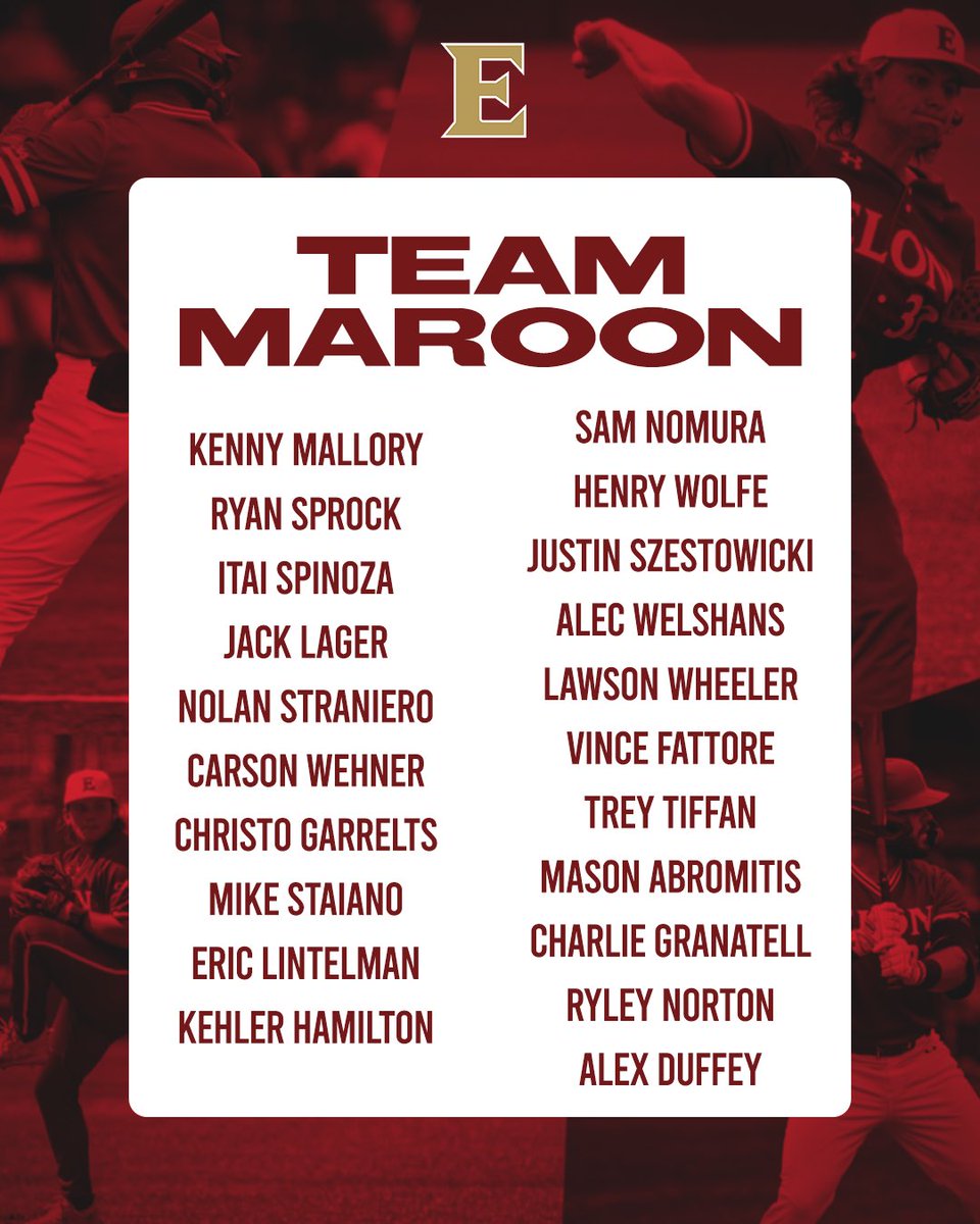 Elon Baseball tweet media