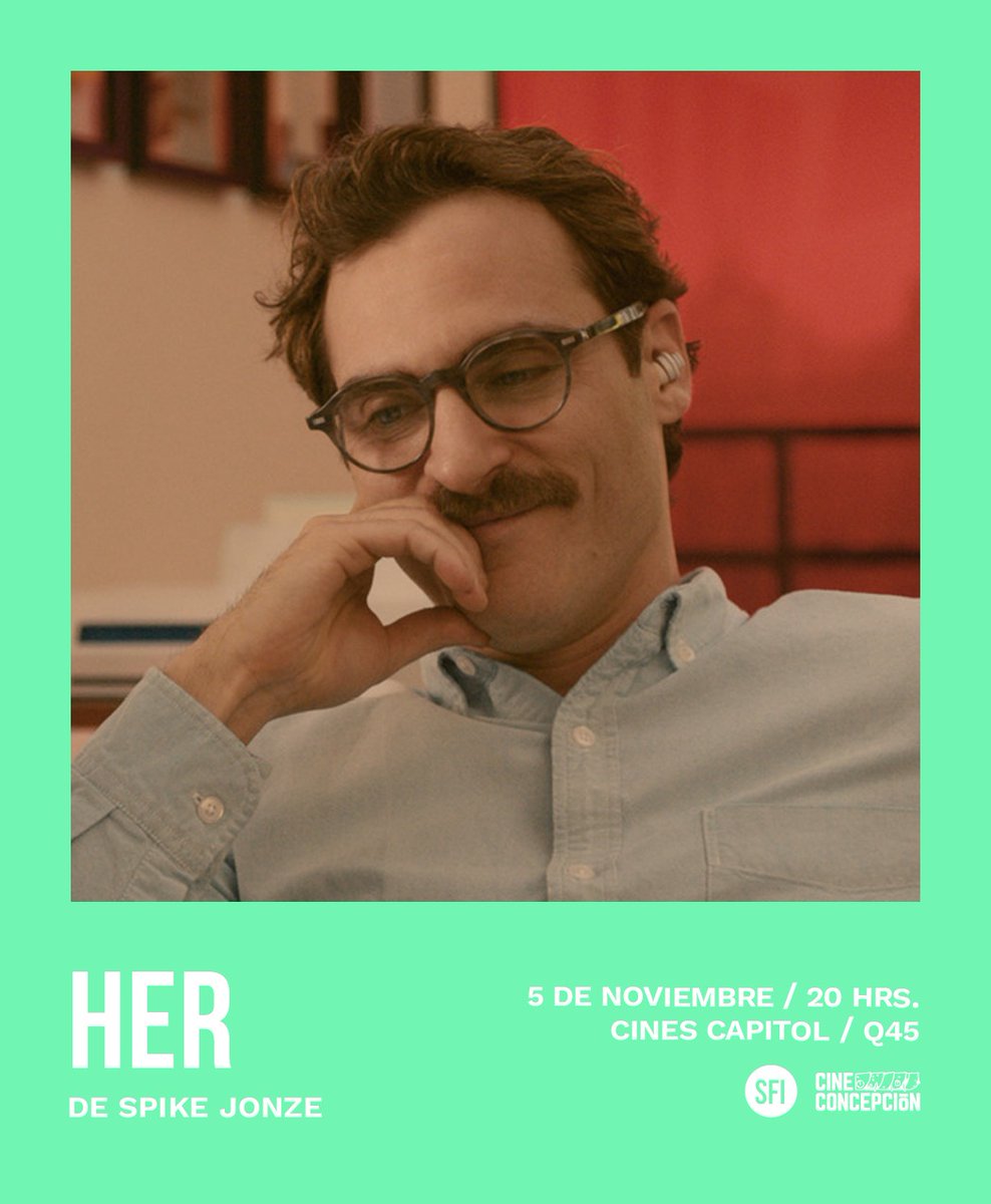 sfiximulew's tweet photo. Única función, con banda sonora de Arcade Fire y las actuaciones de Joaquin Phoenix, Amy Adams, Olivia Wilde, Scarlett Johansson y Rooney Mara.

Boletos a la venta en el lobby del cine desde una hora antes de la función. https://t.co/2ZWhWTKcU8