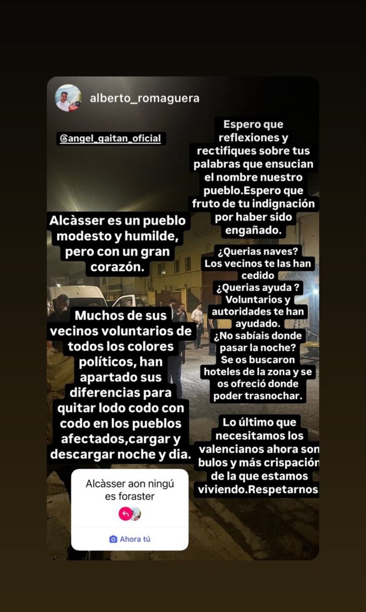 Pues el alcalde de Alcasser le ha llamado la atención… es que no es para menos, con lo que están pasando para que llegue el Convoy Magufo del Misterio a insultarles