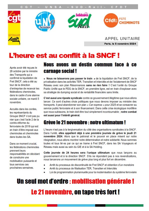 SUD-Rail Fédération ⏚ tweet media