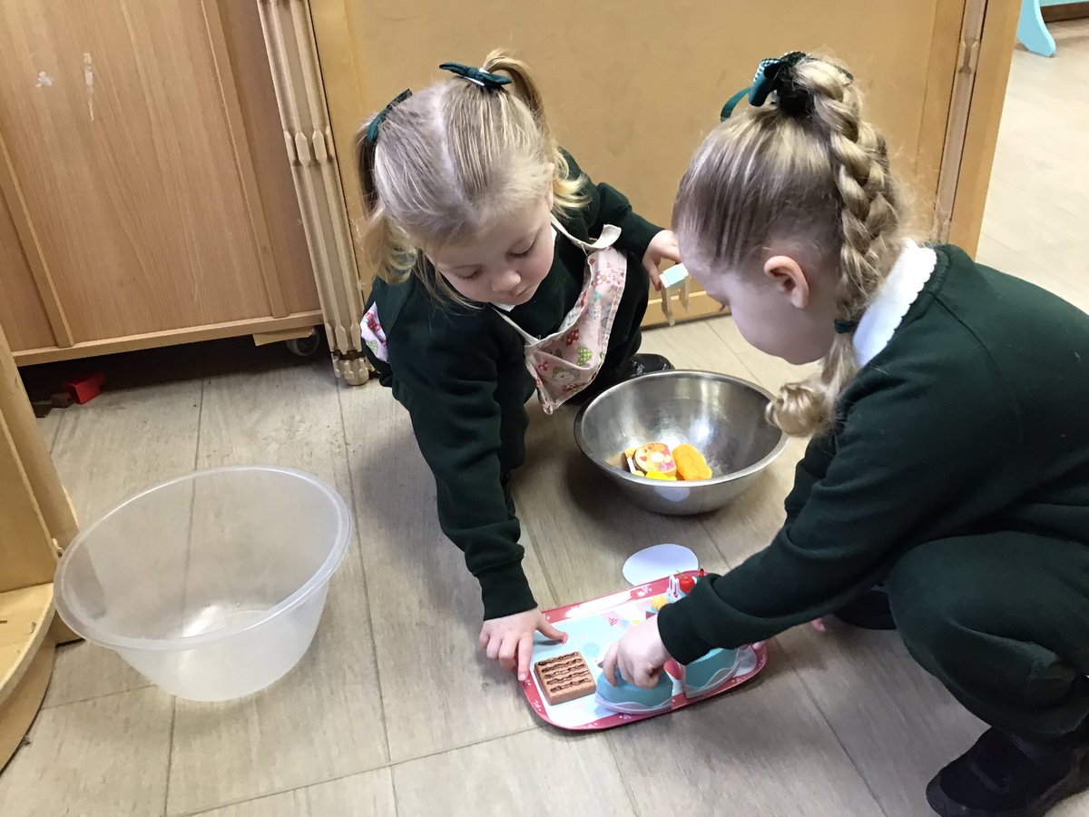 After reading all about the Gingerbread man we have been busy in our bakery! <a href="/st_patricks/">St Patricks Primary</a>