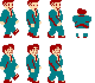 期日ギリギリの緊急提出なのに、なぜかドット絵を描いてる 何してんねん 