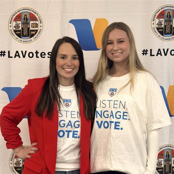 LoyolaLawSchool's tweet photo. Thanks to all of our students volunteering as part of #LLSVotes! Election Day is once again a class holiday for LLS students, who have been out in the field since 6 a.m. today helping at 29 different voting locations throughout L.A. County. More: https://t.co/gk2TR5f4p4 #LAVotes https://t.co/GZJX3yMlS1