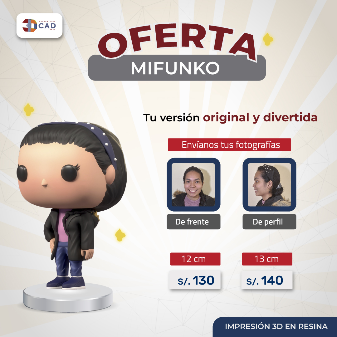 3dcadperu's tweet photo. ¡YA ESTÁ AQUÍ! 🌟
¡LLEGÓ LA MINI-MANÍA A 3D CAD PERÚ! 🎉

Aprovecha NUESTROS NUEVOS SERVICIOS 3D:
✅ Minitoon 3D (Versión Cartoon)
✅ Obtén tu MiFunko

¡No te pierdas esta oportunidad única! 🎁
📌 Envianos tus fotografias y agenda una cita!✨
📲 973 919 572

#MiniToons3d https://t.co/iRFQV5jPyG