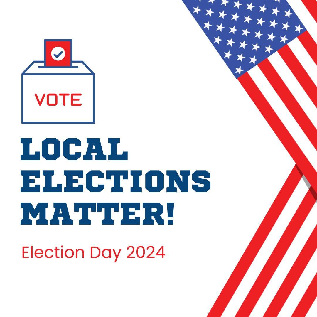 It is easy for us to get caught up in crazy headlines and important decisions. However, we should not let those things steer our attention away from state and local elections as well. Your vote matters, especially on the smallest level!