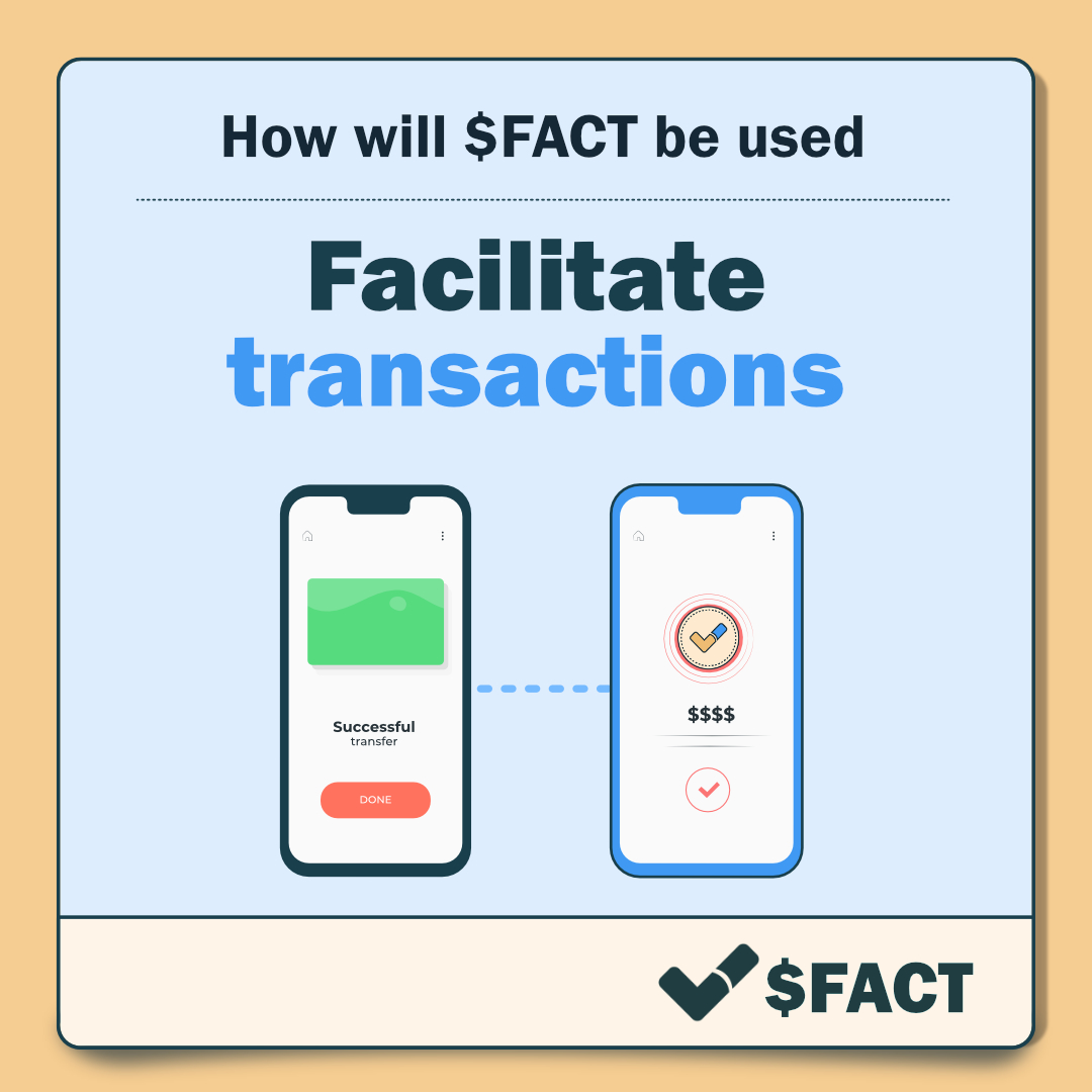 FACTteam's tweet photo. Discover how will Fact be used! FACT is here to transform how we exchange value, making it accessible and trustworthy
Check out https://t.co/gBNCCgTQDX
#Blockchain #FACTToken #Crypto #SecureTransactions https://t.co/pGm28z31nY