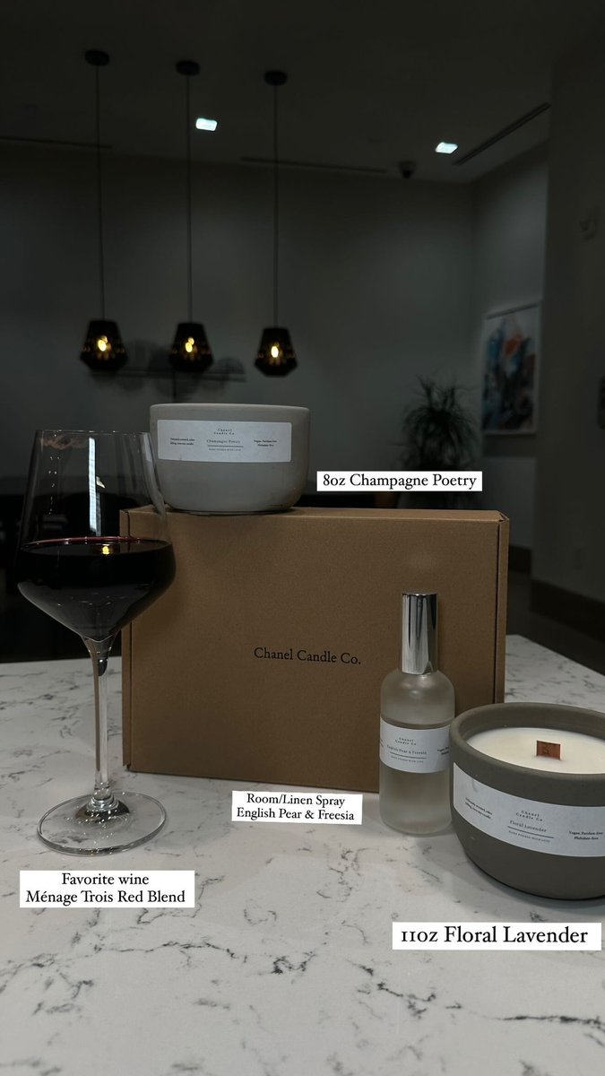 Love taking content pics for my candle brand 

Hand made jars by me. Coco soy wax. 50-60 hours burn time. Luxury fragrances. Wooden wicks 
chanelcandle.com