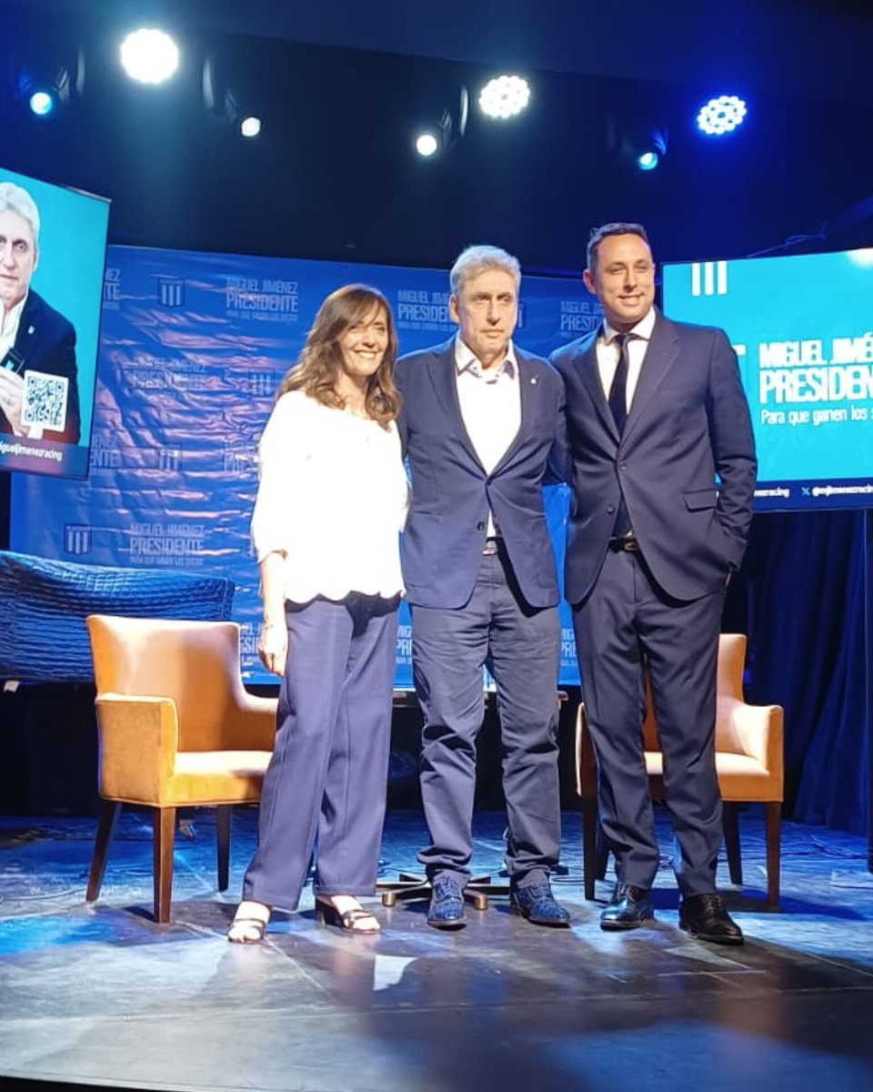 LeandroAdonio's tweet image. En estos momentos, Miguel Jiménez lanza oficialmente su candidatura como presidente de #Racing. 

👉 Será una de las opciones de los socios de cara a las próximas elecciones.