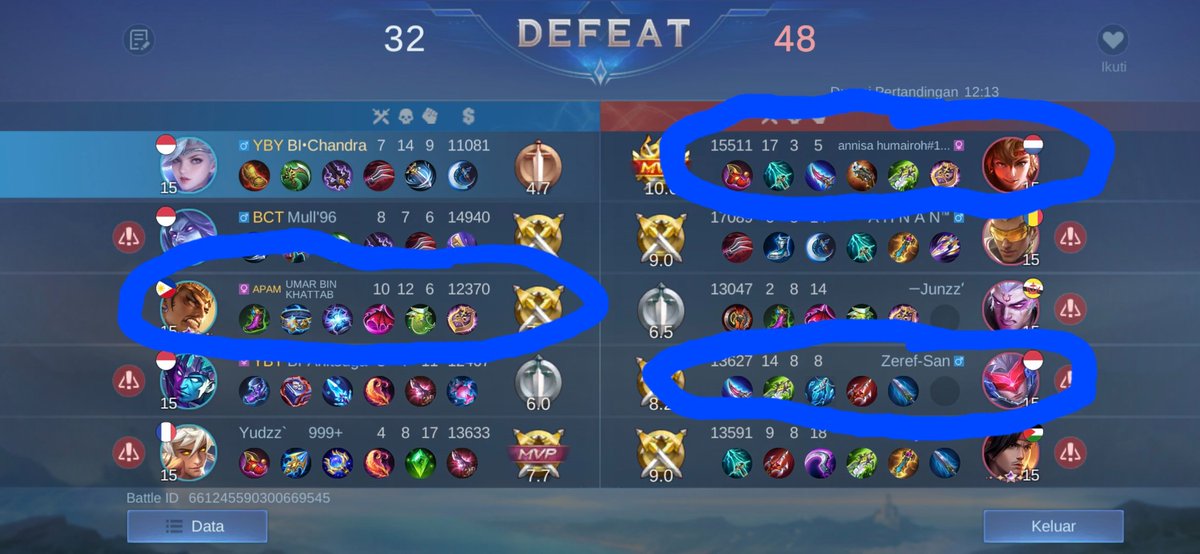 bintangchandrai's tweet photo. Dear @MobileLegendsOL , tujuan game ini untuk hiburan atau untuk merusak?
Asli baru tau game lu dampak buruknya udah diluar batas sih.
Pantaskah menyebut kalimat istri orang supaya DIGILIR?
Dan barusan ini terjadi sama gua.
Gua mau tau, 3 user ini bakal ditindak apa sama moonton. https://t.co/cShUxJjqo6