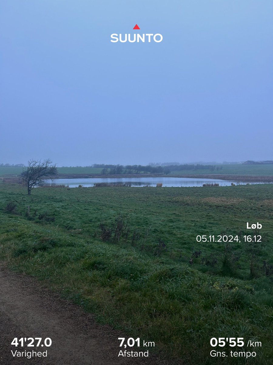 De rolige tur gør nu også noget godt for mig. Skønt med luft til hovedet og krop, der bare slappede af. #TwRundk