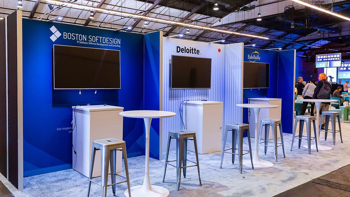 BPSEventDesign's tweet image. Affordable, efficient, and totally captivating! ✨ 

Our booth solutions are perfect for making your brand pop at large events—no stress, no fuss. Let’s elevate your next trade show presence! 

#BlueprintStudios #BoothDesign #EventSolutions #TradeShowSuccess