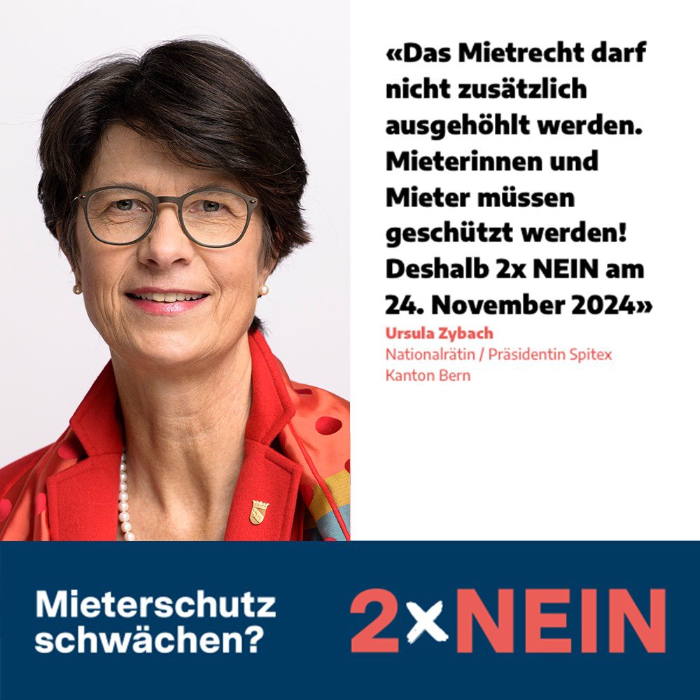 2x NEIN am 24.11. auf den Angriff auf das Mietrecht!