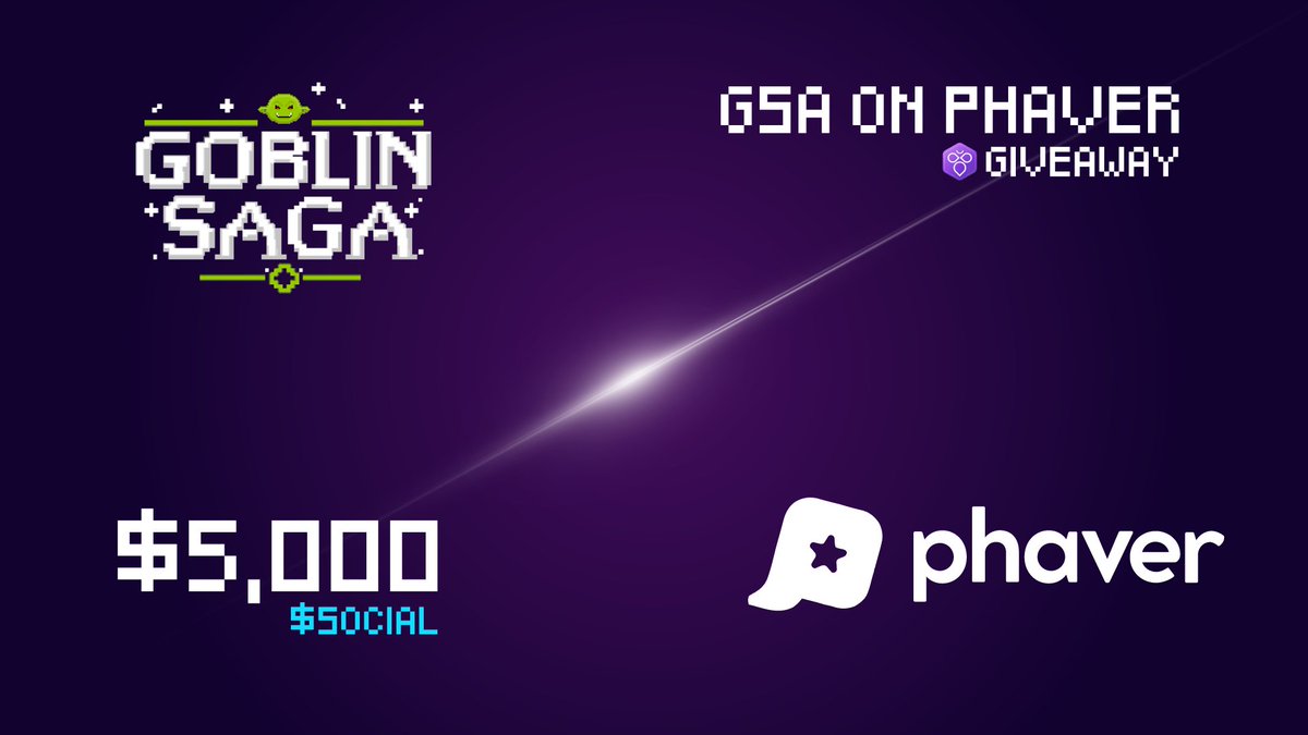 goblinsaga_xyz's tweet photo. 🚀 Goblin Saga is now on the Phaver app! 🚀

To celebrate, we’re running a 5,000 $SOCIAL giveaway and giving away Whitelist spots to claim Goblins at half price! 🎉💰

Join us on @IntractCampaign for your chance to win—don’t miss out on this epic opportunity! 🌟✨

👉Join here: https://t.co/MdiUztryps

#GoblinSaga #Phaver #Giveaway #NFTs #NFTTrading #Crypto $GSA #Stake #MiningApp