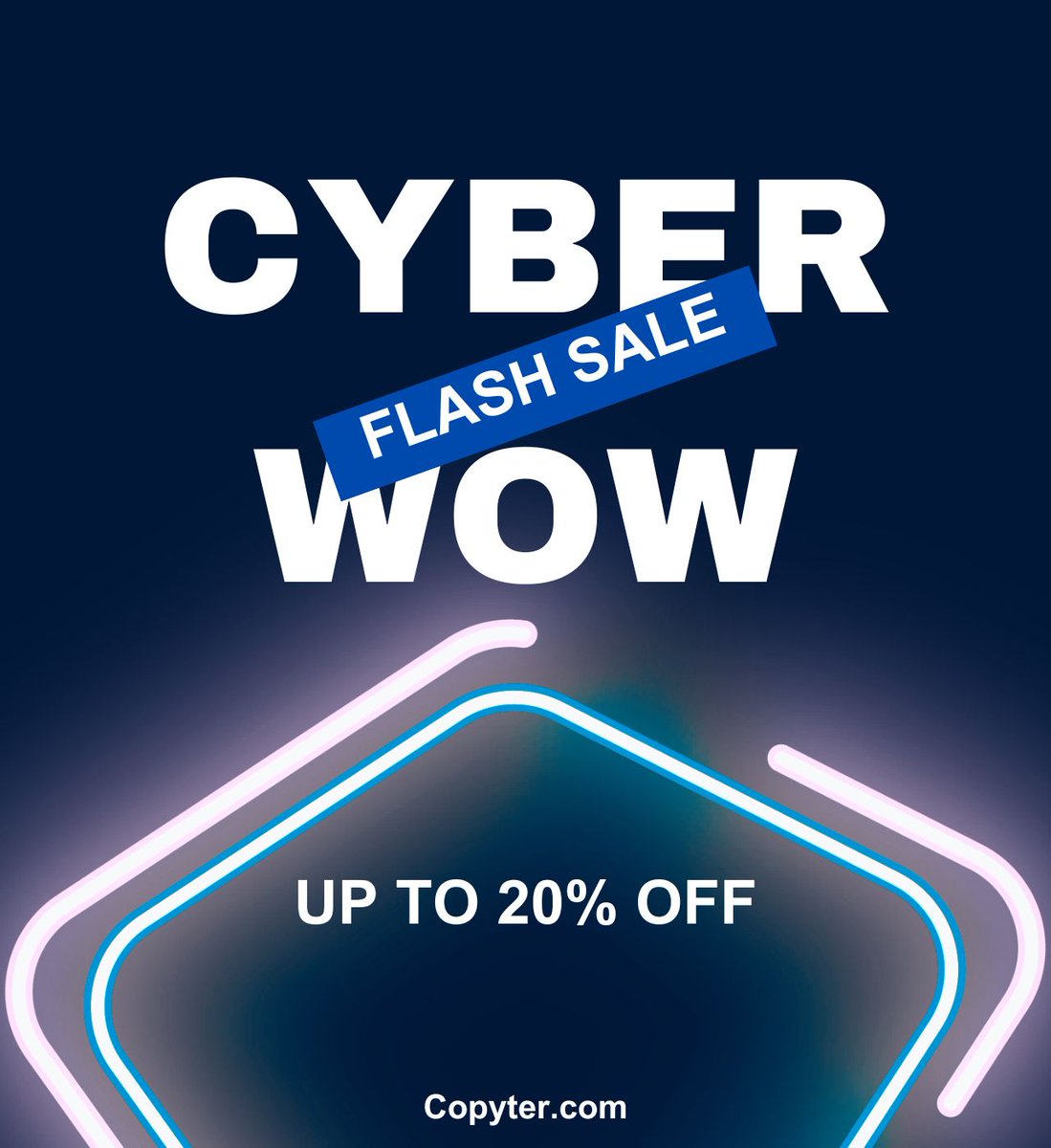 copyteroficial's tweet photo. 🚀 CyberWow en Copyter: ¡20% de descuento en todos los planes! 🌐

¿Listo para llevar tu contenido al siguiente nivel? Aprovecha este 20% de descuento en Copyter usando el código CYBER20. 🔥

🎉 Válido hasta el 7 de noviembre en https://t.co/CfzuGqt2kR
#CyberWow #CopyterAI https://t.co/lVoWCPw6O5
