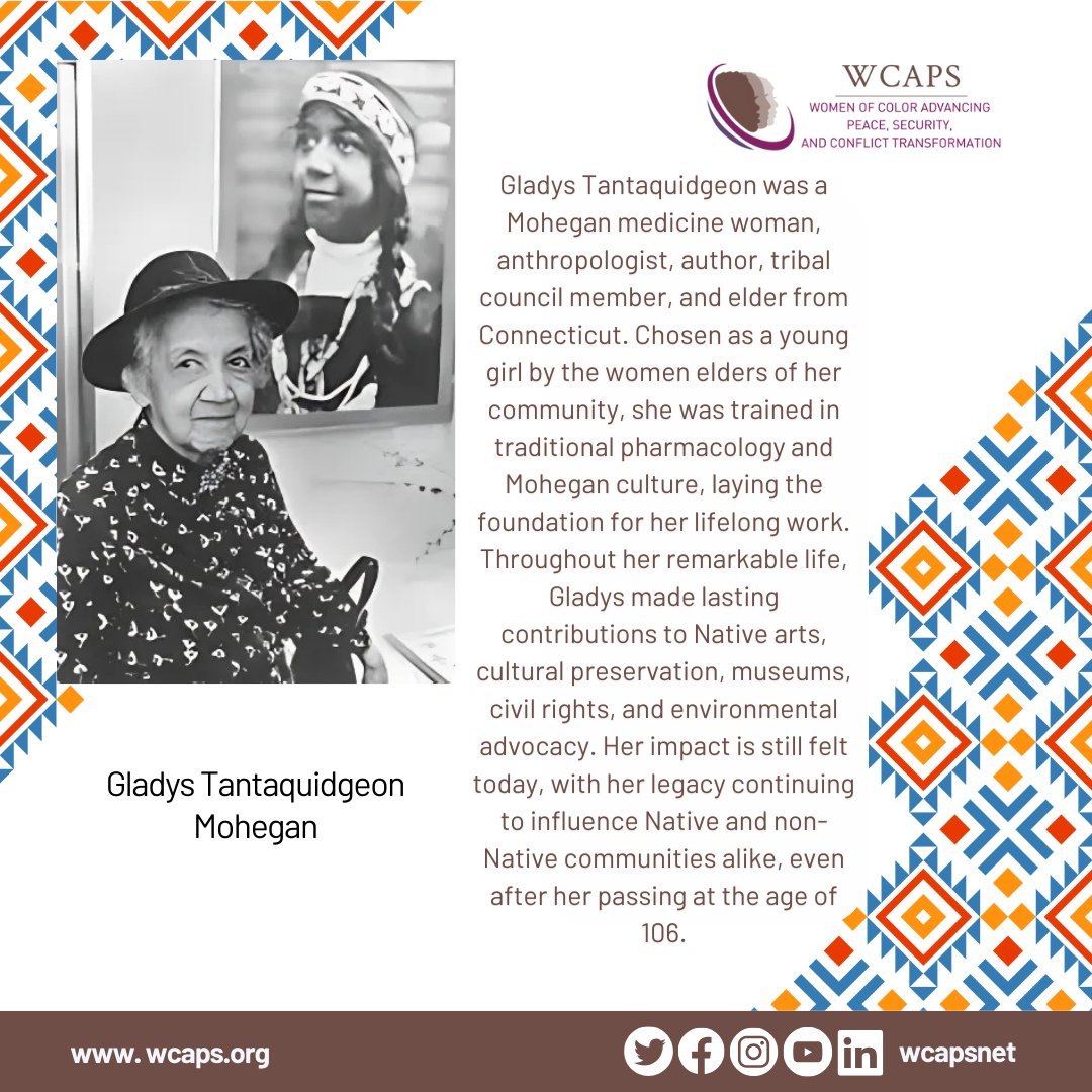WCAPSnet's tweet photo. Throughout the 20th century, Native American women have pushed boundaries and shaped history. Meet inspiring women who’ve moved goalposts for culture and women worldwide!

#WCAPS #NativeAmericanHeritageMonth #IndigenousPride https://t.co/7BSHy1IVFN