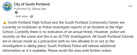 City of South Portland (@cityofsopo) on Twitter photo 