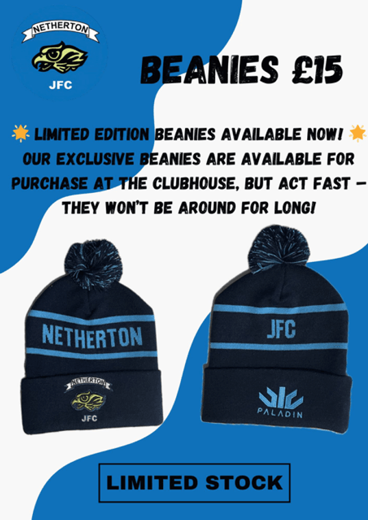 NethertonJunior's tweet photo. Beanies now available #Pitchero
https://t.co/49XCZb3U1z https://t.co/18FJEUjnEt