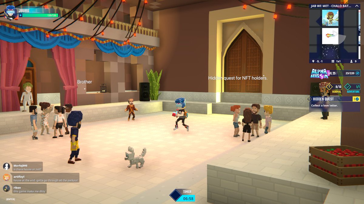 jbubu2jbubu2's tweet photo. I just visited Geet's House in @TheSandboxGame 🏡 Who's up for a Bollywood adventure? 💃🕺 https://t.co/7r8IYwJOTn #TheSandbox #AlphaSeason4 #AS4SocialChallenge https://t.co/ZoEdFE8kXh