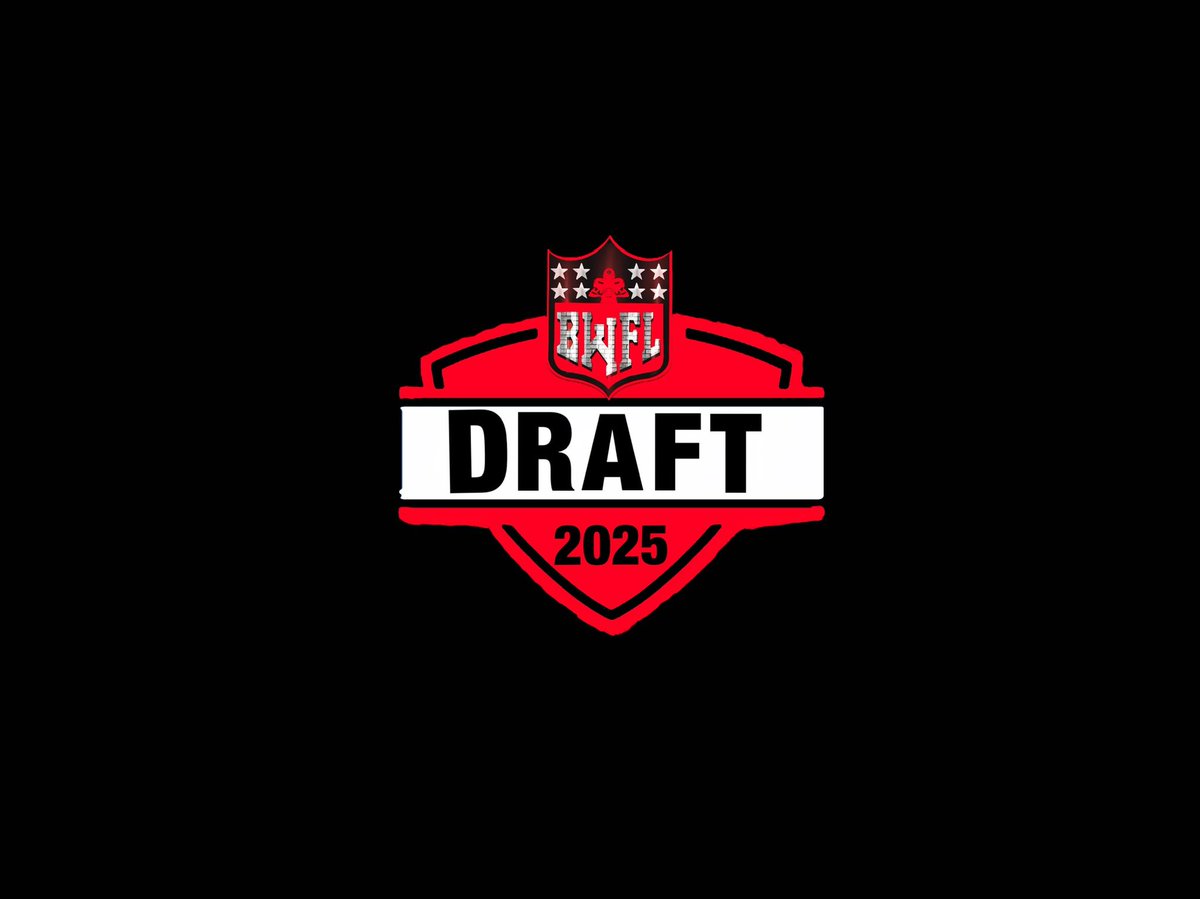 officialBWSN's tweet photo. BWFL DRAFT 2025
January? #BWFL #RoadToTheBrickBowl #BrickWallSports #BeAChamp https://t.co/sWgtDidnoD