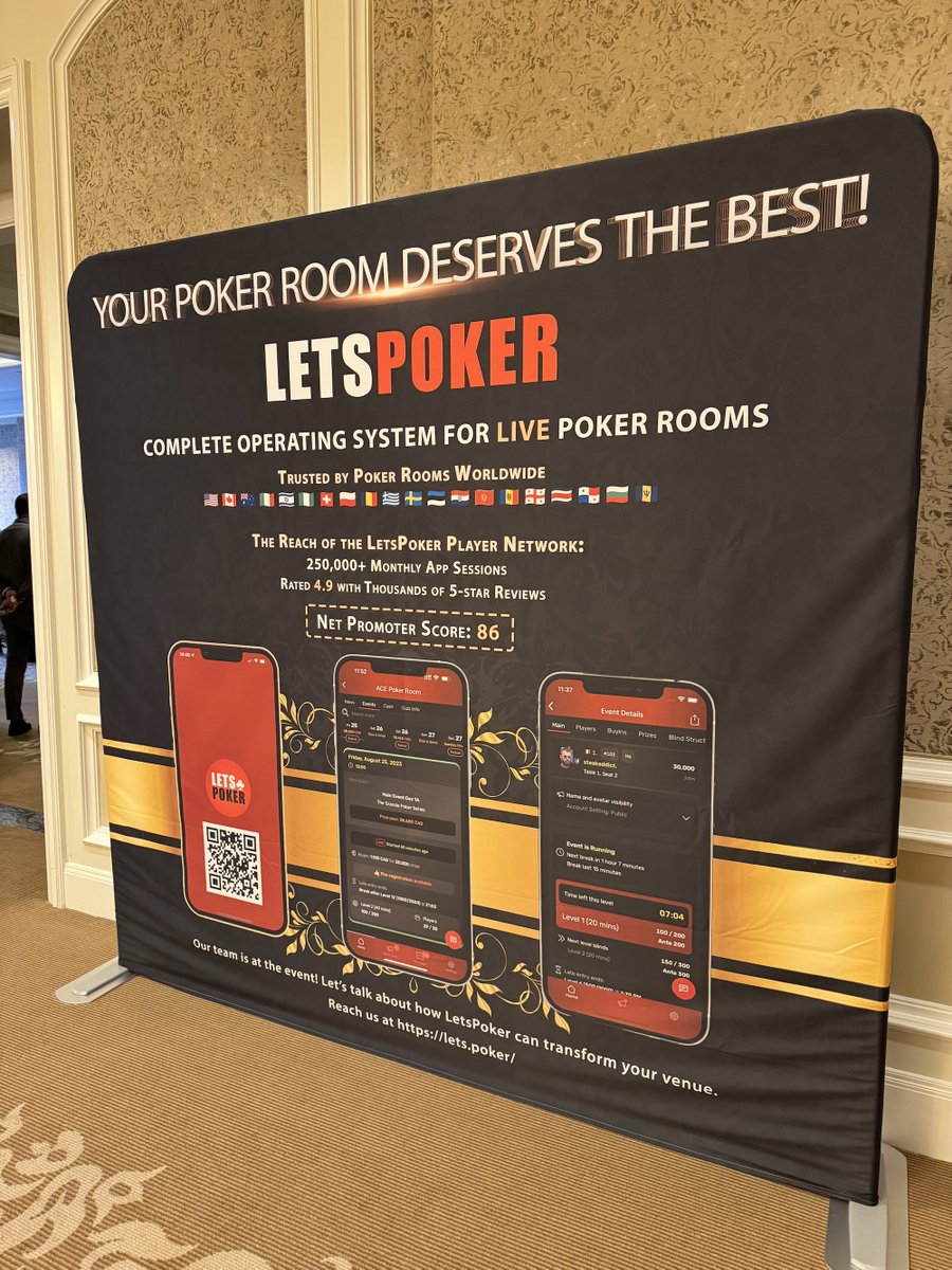 I recently attended <a href="/EdgeGamingExpo/">Edge Gaming Expo</a>, where I shared the story of how <a href="/LetsPokerApp/">LetsPoker</a> started and how we’ve transformed the live poker experience across clubs in 17 countries so far.

Fast-forward to the present: more than 10,000 unique players play poker at events powered by