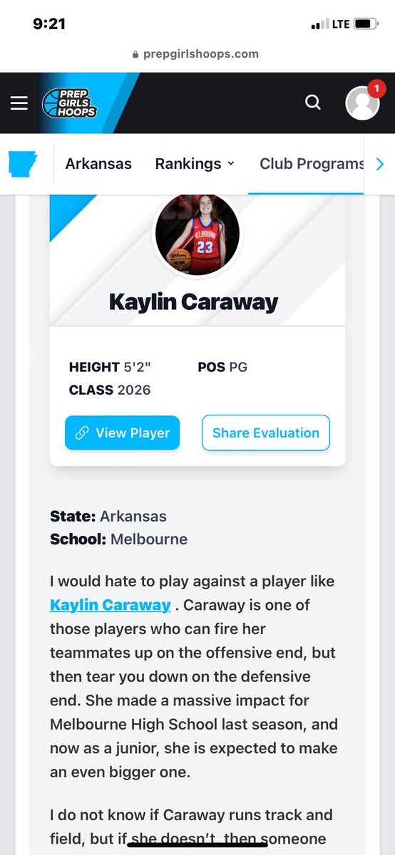 Kim Caraway tweet media
