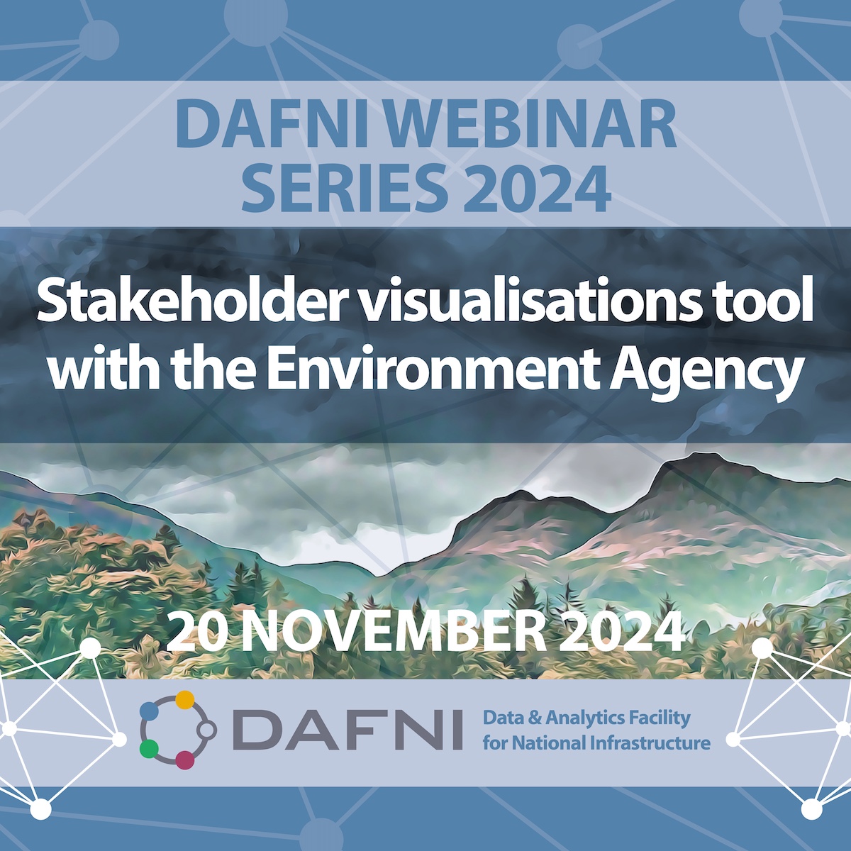 DAFNI (@dafnifacility) on Twitter photo Weds 20th November 12-1
David Pritchard will present the <a href="/EnvAgency/">Environment Agency</a> development work on DAFNI. This involves a stakeholder web-based visualisation tool so stakeholders/users to explore the model outputs on DAFNI & improve their user experience.
Book linkedin.com/feed/update/ur… Weds 20th November 12-1
David Pritchard will present the <a href="/EnvAgency/">Environment Agency</a> development work on DAFNI. This involves a stakeholder web-based visualisation tool so stakeholders/users to explore the model outputs on DAFNI & improve their user experience.
Book linkedin.com/feed/update/ur…