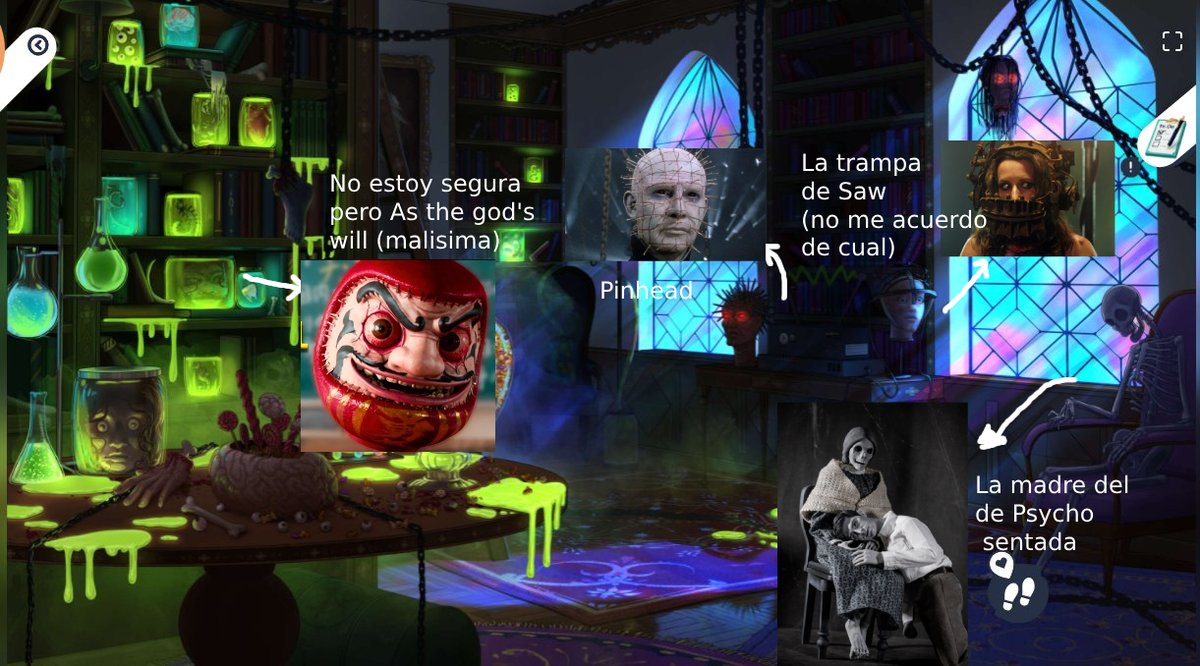 lysaengel's tweet image. Como fan de las pelis de terror y halloween, se me dio por hacer todas las referencias que reconoci del evento