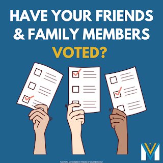 Fun Fact: When Democrats vote in Indiana, we WIN!

Have you checked in with your friends &amp; family members to see if they have voted yet? Did you know hearing from people you care about is the BEST way to influence someone to vote? Share why voting matters to you!

🇺🇸Every vote