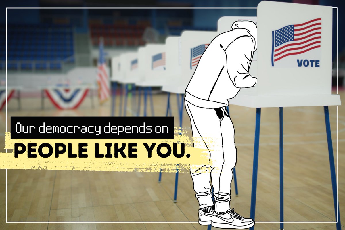 Welcoming all voters—whether it’s your first time at the polls or your hundredth— to make your voice heard today! Your vote matters!
