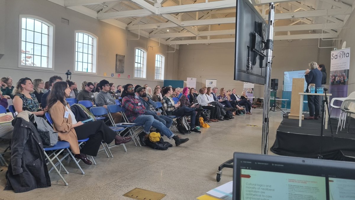 SaoltaEd's tweet photo. Thrilled to have so many passionate Adult and Community educators in the one spACE 😉 the magic is in full swing.

#MakingspACE #Saolta #AdultEd https://t.co/wKsJb4jUzr